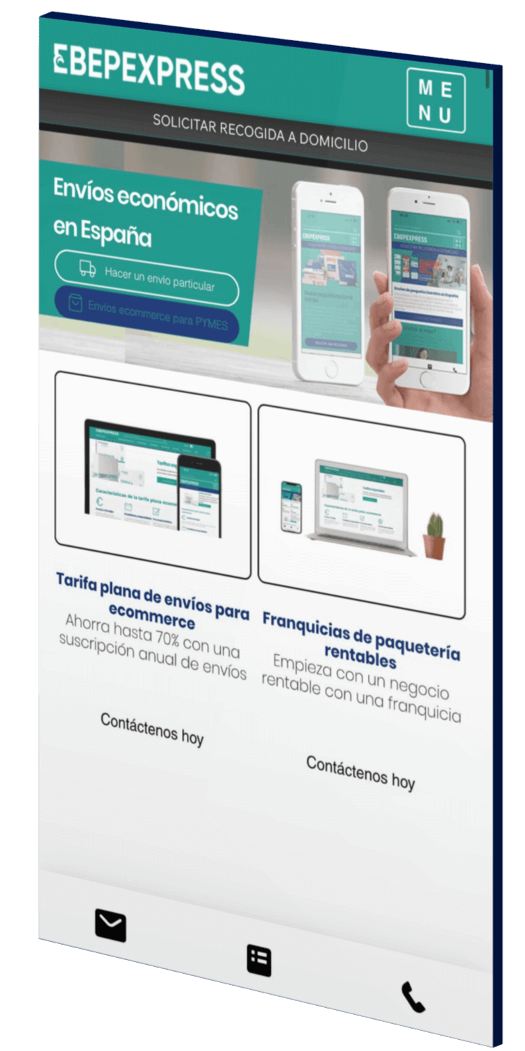 Enviar paquetes EBEP EXPRESS MEXICO